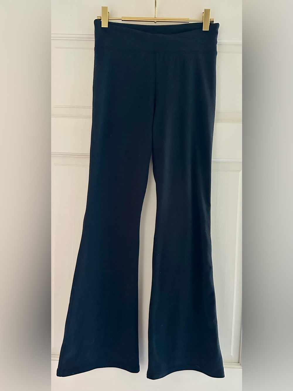 Abercrombie Kids Girls Crossover Waist Cozy Active Flare Leggings 13/14